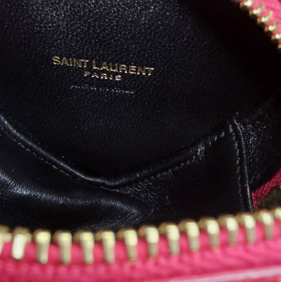 SOLD 💔 Yves Saint Laurent Monogram Love Heart Crossbody Bag 🩷 LIMITED EDITION - Picture 14 of 15